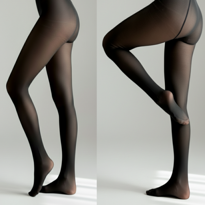 [쿠팡 베스트셀링🔥] Balance & Fit Winter Fleece Illusion Tights 밸런스앤핏 겨울 기모 착시스타킹