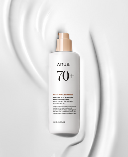ANUA RICE 70 INTENSIVE MOISTURIZING MILK 150ml 아누아 라이스 70 인텐시브 모이스처라이징 밀크 150ml