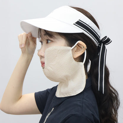 [PACK OF 2] INCONTRO UV-Cut ASA Breathable 3-Layer Mask UV Protection Sports Golf Mask 인콘트로 아사 자외선 차단 3단 스포츠 골프 마스크