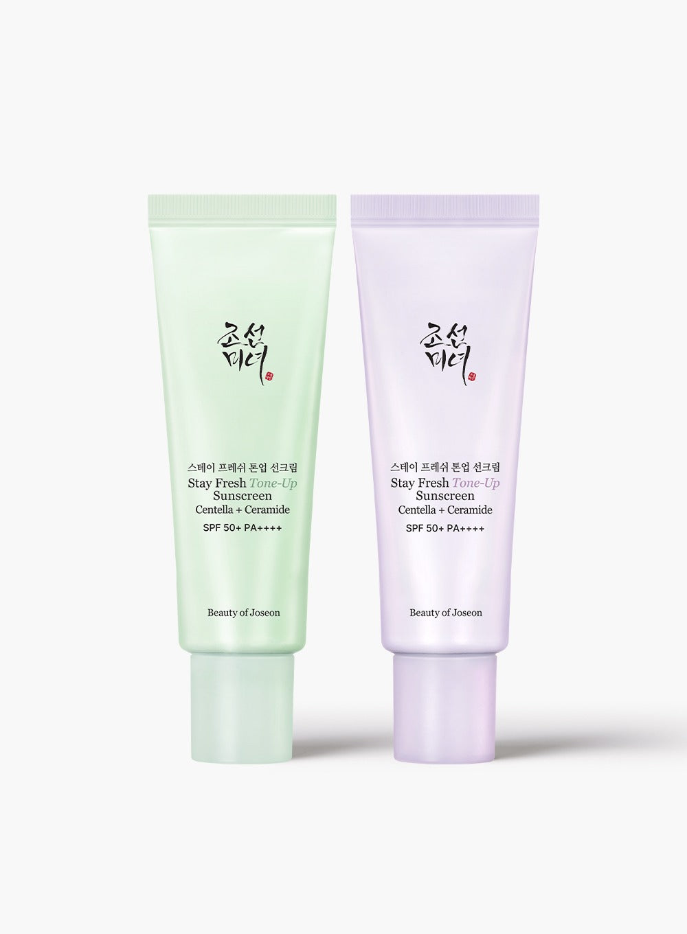 Beauty of Joseon Stay Fresh Tone-Up Sunscreen (Purple / Green) SPF50+ PA++++ 50ml 조선미녀 스테이프레쉬 톤업 선크림 50ml (퍼플/그린) SPF 50+ PA++++