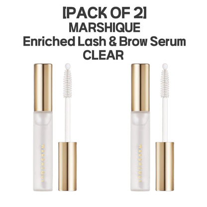 [PACK OF 2] MARSHIQUE Enriched Lash & Brow Serum Set 마르시끄 인리치드 속눈썹 영양제 세트