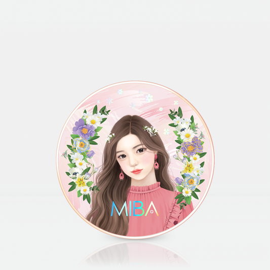 MIBA Ion-Calcium Foundation Double Cushion RX SPF50+ PA++++ 25g 미바 왕쿠션 시즌2 RX 이온칼슘 파운데이션 더블 쿠션 25g