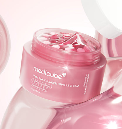 Medicube PDRN Pink Collagen Capsule Cream 55g 메디큐브 PDRN 핑크 콜라겐 캡슐 크림 55g