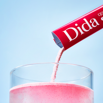 Dida Dida Shot Alpha-CD Pink Sparkling Pomegranate Powder 6g x 14 Sticks 디다 디다샷 알파CD 분말 알파시디 석류맛 6g X 14포
