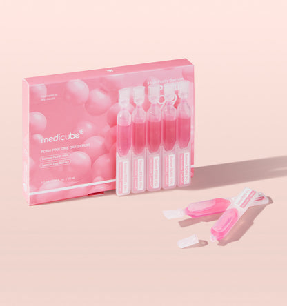 Medicube PDRN Pink One Day Serum PDRN 10EA 메디큐브 핑크 원데이 세럼 10개입