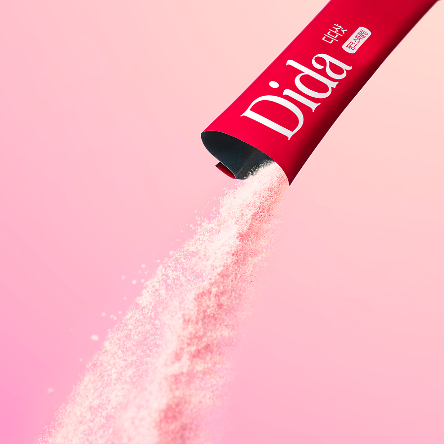 Dida Dida Shot Alpha-CD Pink Sparkling Pomegranate Powder 6g x 14 Sticks 디다 디다샷 알파CD 분말 알파시디 석류맛 6g X 14포
