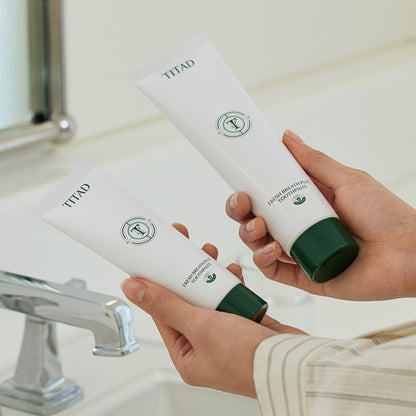 TITAD Fresh Breath Plus Toothpaste 100g 티타드 프레시 브레스 플러스 치약 100g 손태영 입냄새제거 치약 연예인치약 입냄새삭제치약 이민정치약