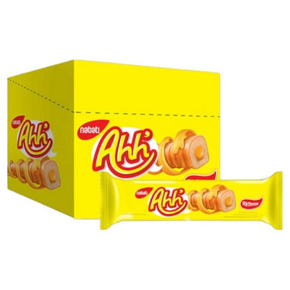 NABATI Richeese Ahh Triple Cheese Roll Snack 나바티 리치즈 아하