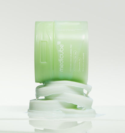 Medicube Exosome Cica  Calming Toner Pad 100Pads Low-Irritating Daily Texture Care 메디큐브 엑소좀 시카 요철 진정패드 100패드