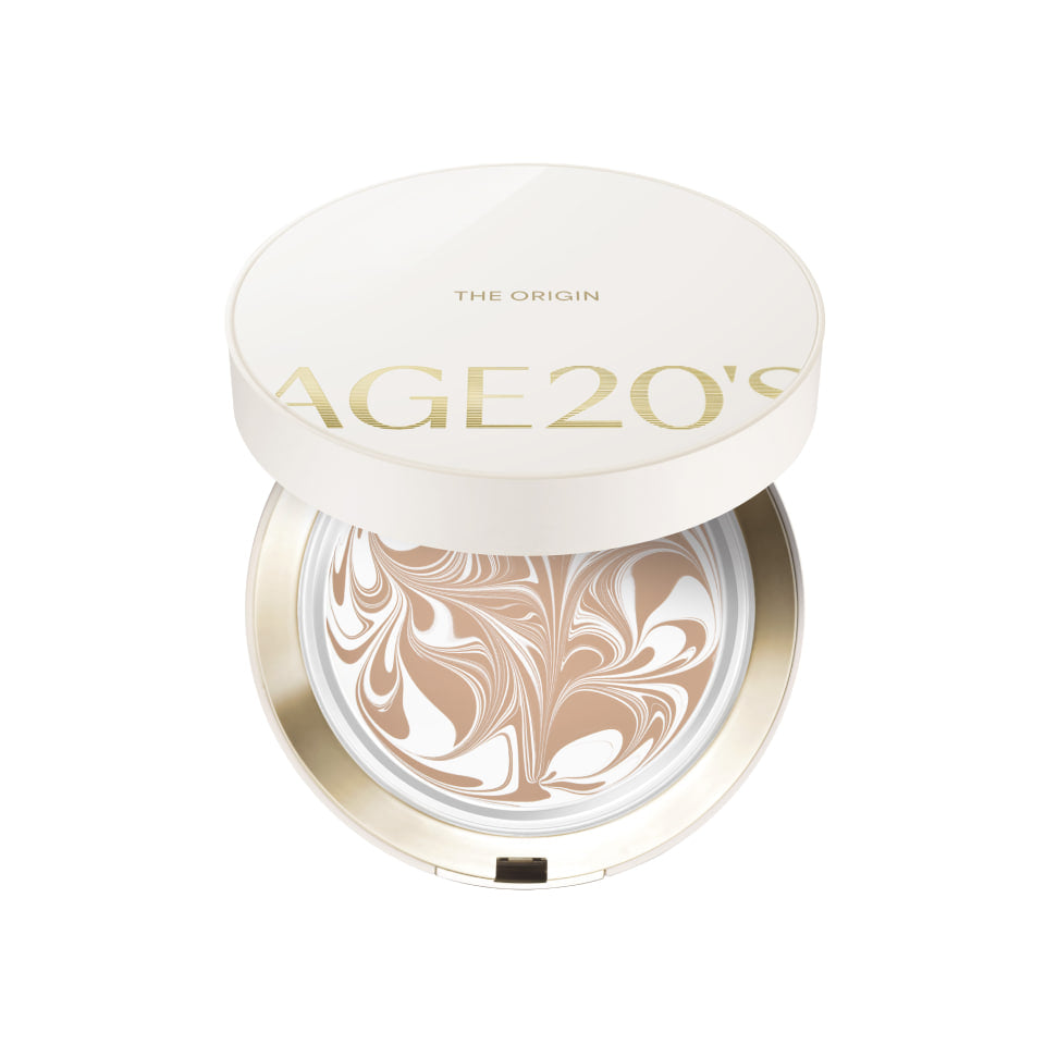 AGE 20’s The Origin Tone Curation Essence Pact SPF50+ PA+++ 에이지 투웨니스 디오리진 에센스 팩트 기획세트 (본품+리필)
