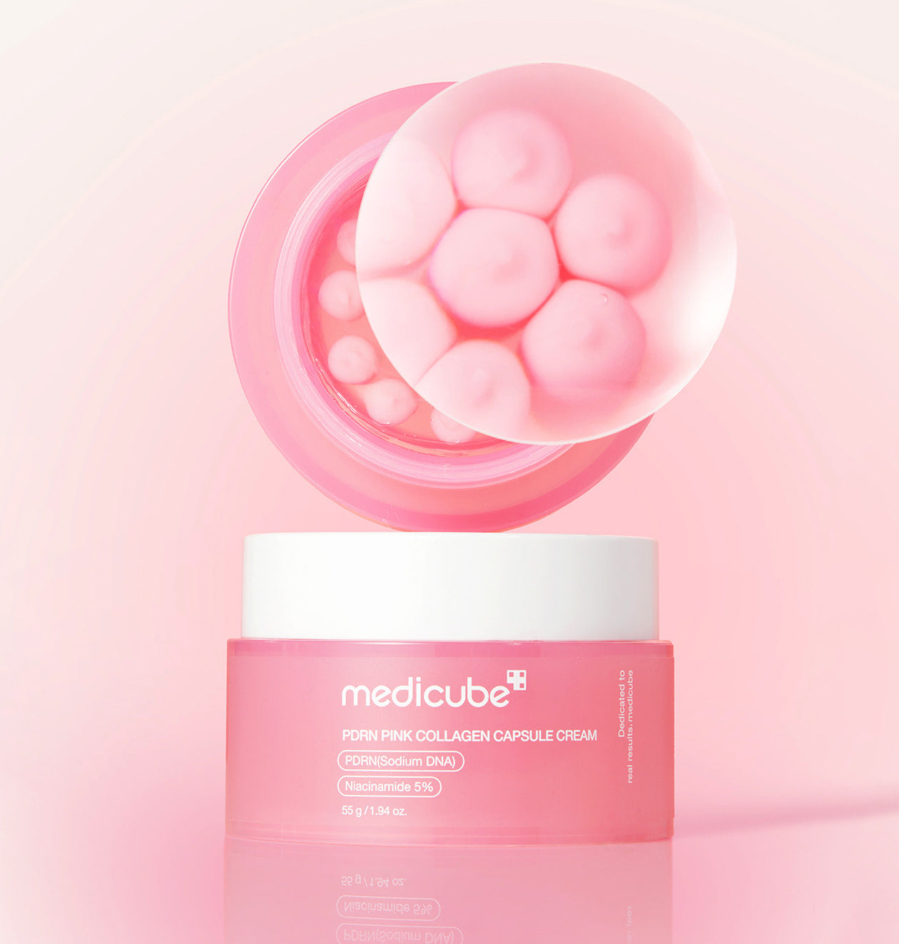Medicube PDRN Pink Collagen Capsule Cream 55g 메디큐브 PDRN 핑크 콜라겐 캡슐 크림 55g