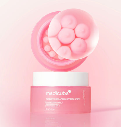 Medicube PDRN Pink Collagen Capsule Cream 55g 메디큐브 PDRN 핑크 콜라겐 캡슐 크림 55g