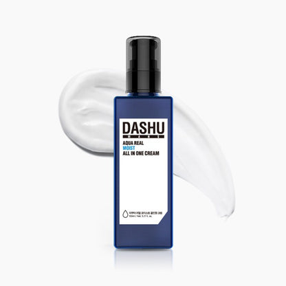 DASHU Men's Aqua Real Moist All-in-One Cream 153ml 다슈 맨즈 아쿠아 리얼 모이스트 올인원크림 153ml