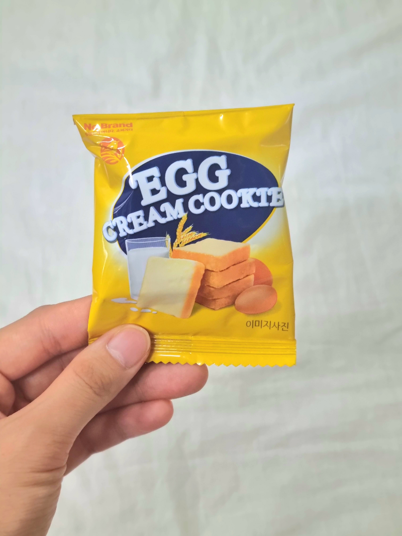 No Brand Egg Cream Cookie 30EA 노브랜드 에그 크림 쿠키 30개입