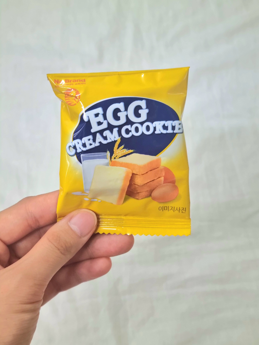 No Brand Egg Cream Cookie 30EA 노브랜드 에그 크림 쿠키 30개입