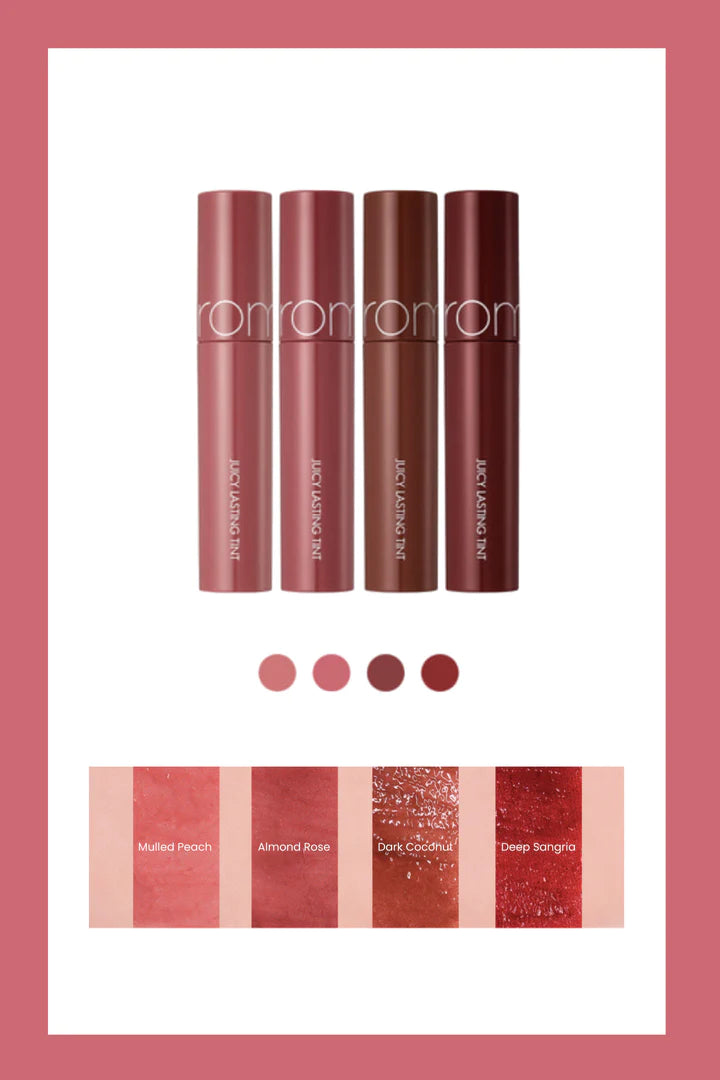 rom&nd Juicy Lasting Tint Ripe Fruits Series 롬앤 쥬시 래스팅 틴트 익은 과일 시리즈