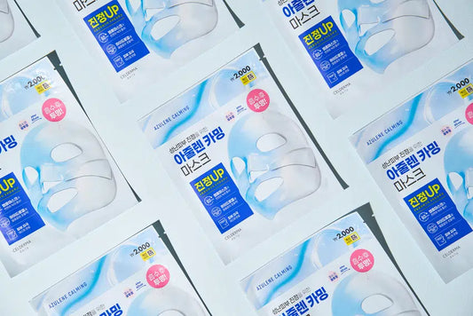 [PACK OF 3] CELDERMA Daily Transforming Azulene Calming Mask 셀더마데일리 트랜스포밍 아줄렌카밍 마스크