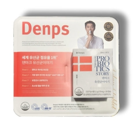 Denps Probiotics [공유 유산균] 덴프스 덴마크 유산균이야기 30 capsules