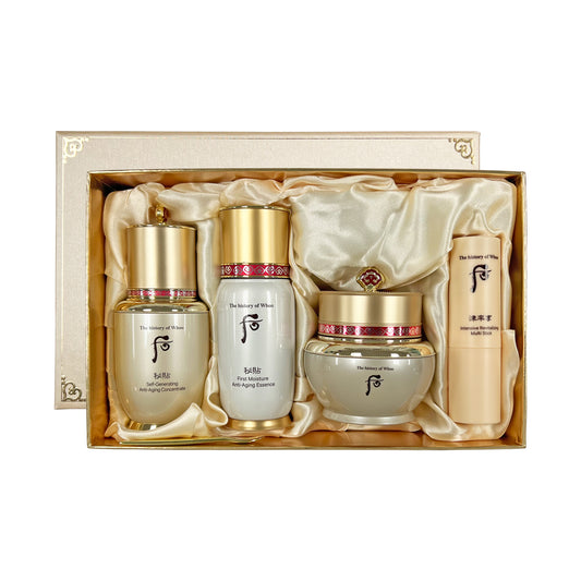 Newest 2025ver** The history of Whoo Bichup Royal Anti-Aging Duo Special Set with Jinyulhyang Multi Stick / 더 후 비첩 로얄 안티에이징 진율향 멀티스틱 스페셜 세트