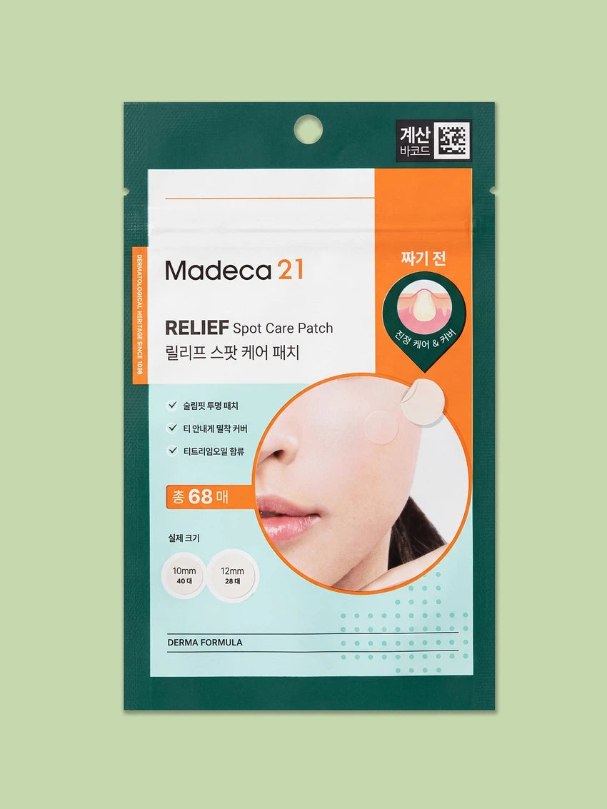 Madeca 21 Relief Spot Care Patch 68 Patches 마데카21 릴리프 스팟 케어 패치 68매