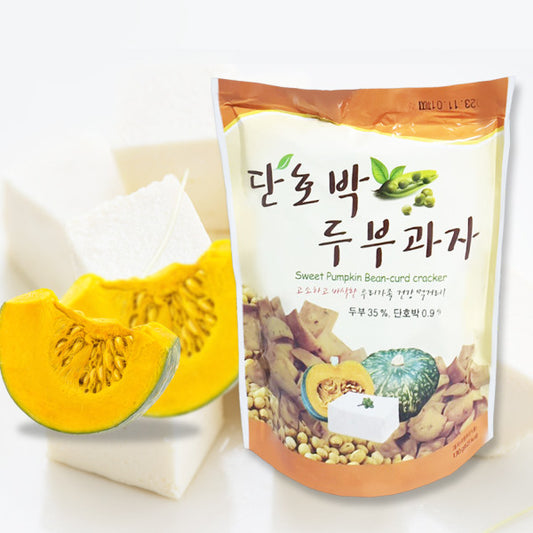 Kamil Food Sweet Pumkin Bean-curd Cracker 130g 카밀식품 단호박 두부과자 130g