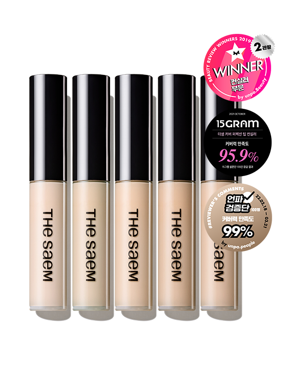 The Saem Cover Perfection Tip Concealer 더 샘 커버 퍼펙션 팁 컨실러