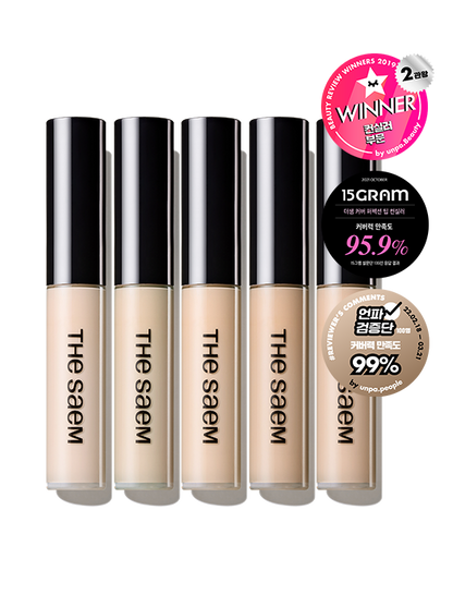 The Saem Cover Perfection Tip Concealer 더 샘 커버 퍼펙션 팁 컨실러