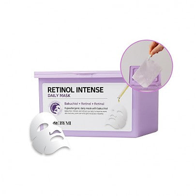 SOME BY MI Retinol Intense Daily Mask 30ea (350ml 11.83 fl. oz.) 썸바이미 레티놀 인텐스 데일리 마스크 30ea