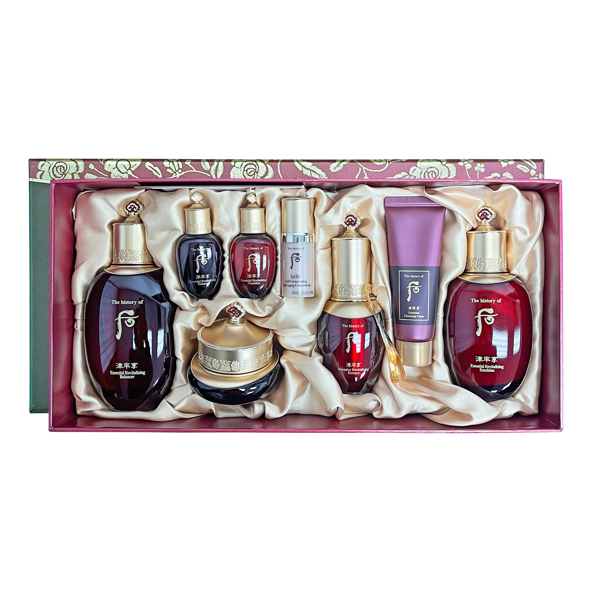 The history of Whoo Jinyulhyang Jinyul 4pcs Special Set