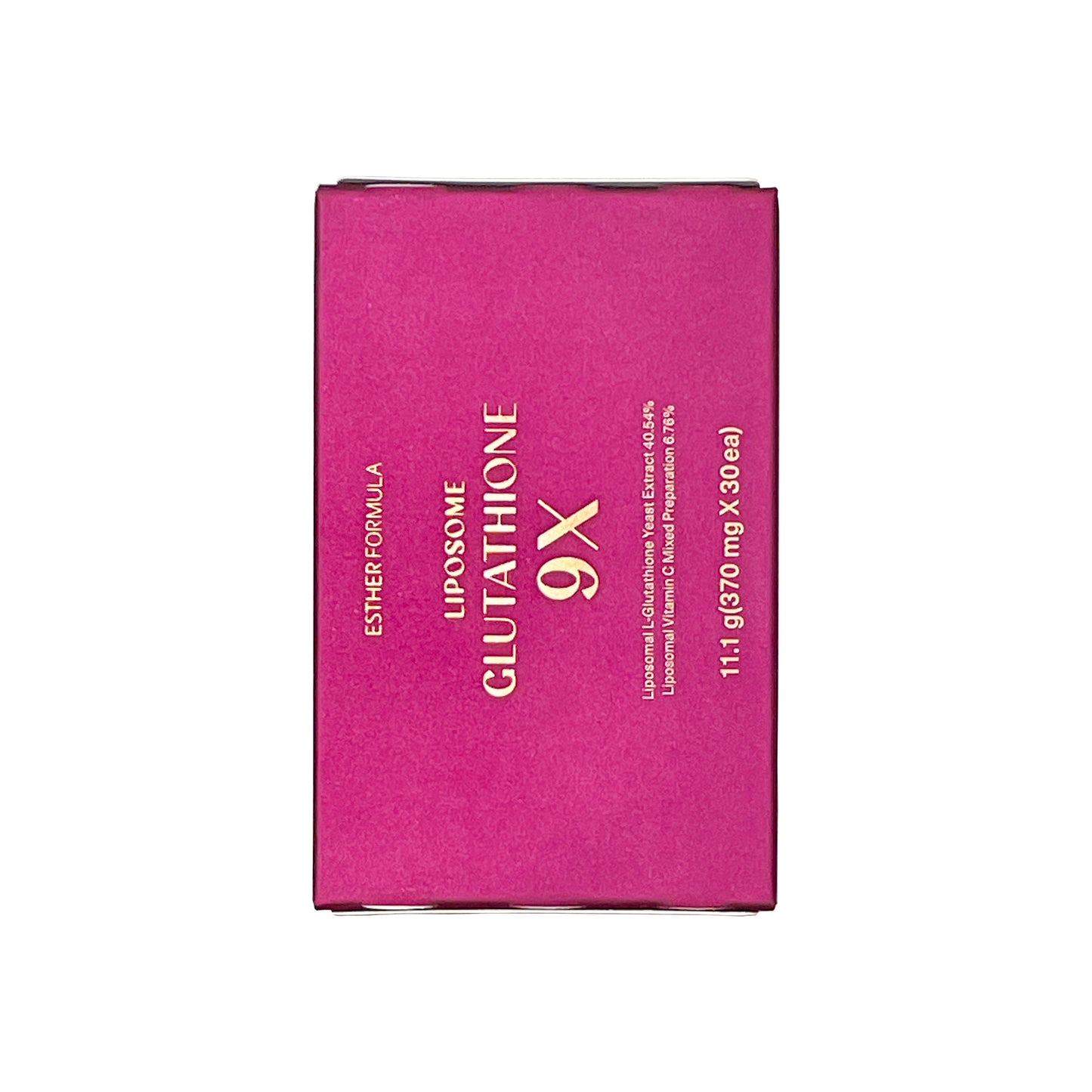 Lyuh Esther Liposome Glutathione Direct Ultra 9X 11.1g (370mgX30EA) 여에스더 리포좀 글루타치온 다이렉트 울트라 9X 11.1g (370mgX30매)