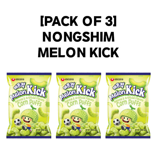 [PACK OF 3] Nongshim Melon Kick 60g 농심 메론킥 60g
