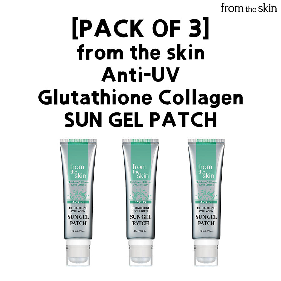 바르는 골프패치 From the Skin Anti UV Glutathione Collagen Sun Gel Patch 20ml / 0.67 fl. oz. UPF 50+ 프롬더스킨 글루타치온 콜라겐 선 젤 패치 20ml / 0.67 fl. oz. UPF 50+