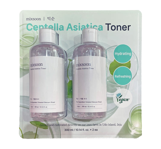 MIXSOON Centella Asiatica Toner 300ml / 10.2 fl.oz. 믹순 병풀 토너 300ml / 10.2 fl.oz.