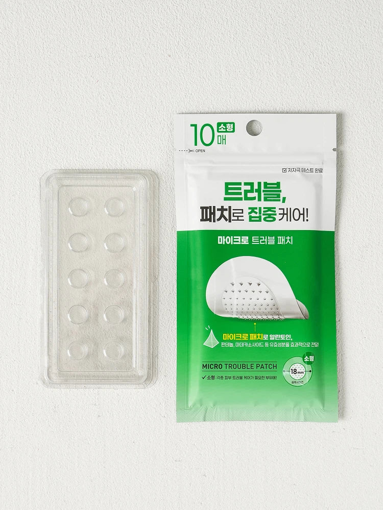 Mimorang Micro Trouble Patch Small 10 Sheets 미모랑 마이크로 트러블 패치 소형 10매입