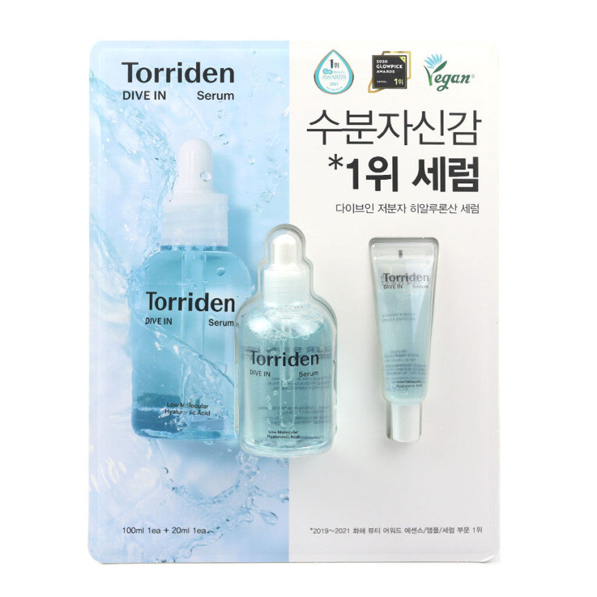 Torriden DIVE IN Low Molecular Hyaluronic Acid Serum 토리든 다이브인 저분자 히알루론산 세럼