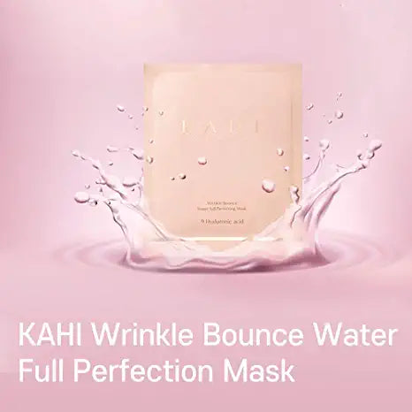 KAHI Wrinkle Bounce Waterful Perfecting Mask 35g x6 가히 수분 가득 퍼펙팅 마스크팩 6매입