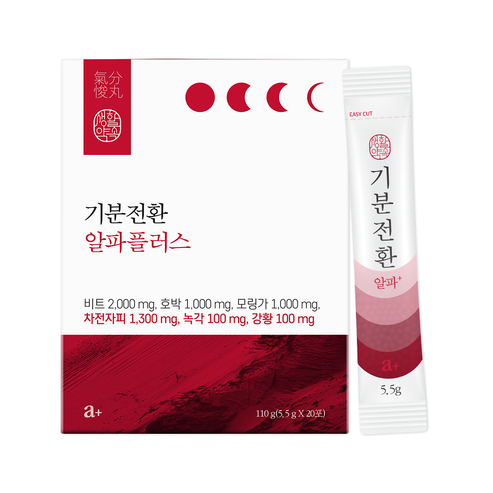 Life Promise Mood Change Alpha Plus 생활약속 기분전환 알파플러스 (차전자피1,300mg)