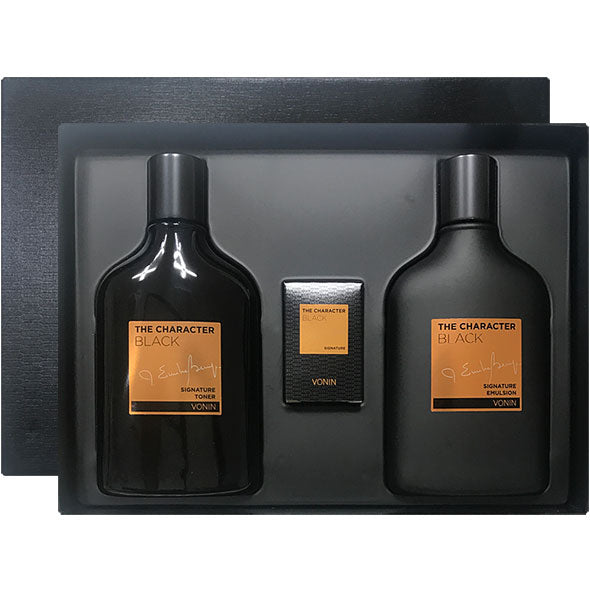 [HOMME] Vonin The Character Black Signature 2 Set 보닌 남성 더 캐릭터 블랙