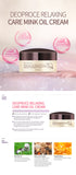 DEOPROCE RELAXING CARE MINK OIL CREAM 3.52oz (100g) 디오프러스 릴렉싱 케어 밍크 오일 크림 3.52oz (100g)