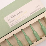 9:35 VALLATTO BEAUTY TIME GREEN TOMATO PORE TIGHTNENING AMPOULE 0.1 oz(3g) * 7ea  9:35 발라또 뷰티 타임 그린 토마토 포어 타이트닝 앰플 0.1 oz(3g) * 7ea