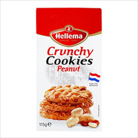 HELLEMA Crunchy Cookies Peanut 115g 헬레마 크런치 피넛 쿠키 115g